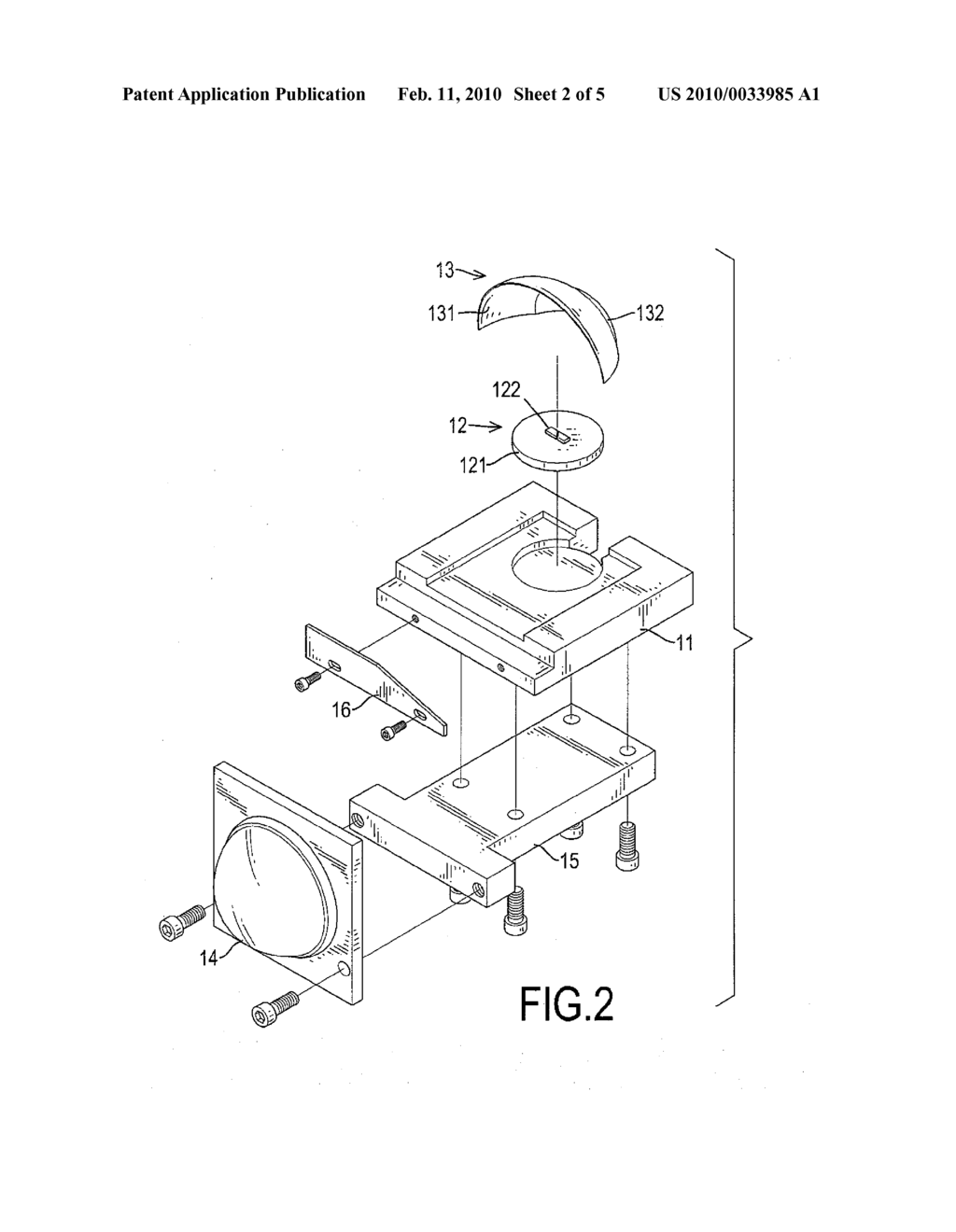 LED Luminescent Device and Vehicle Lamp Comprising the Device - diagram, schematic, and image 03