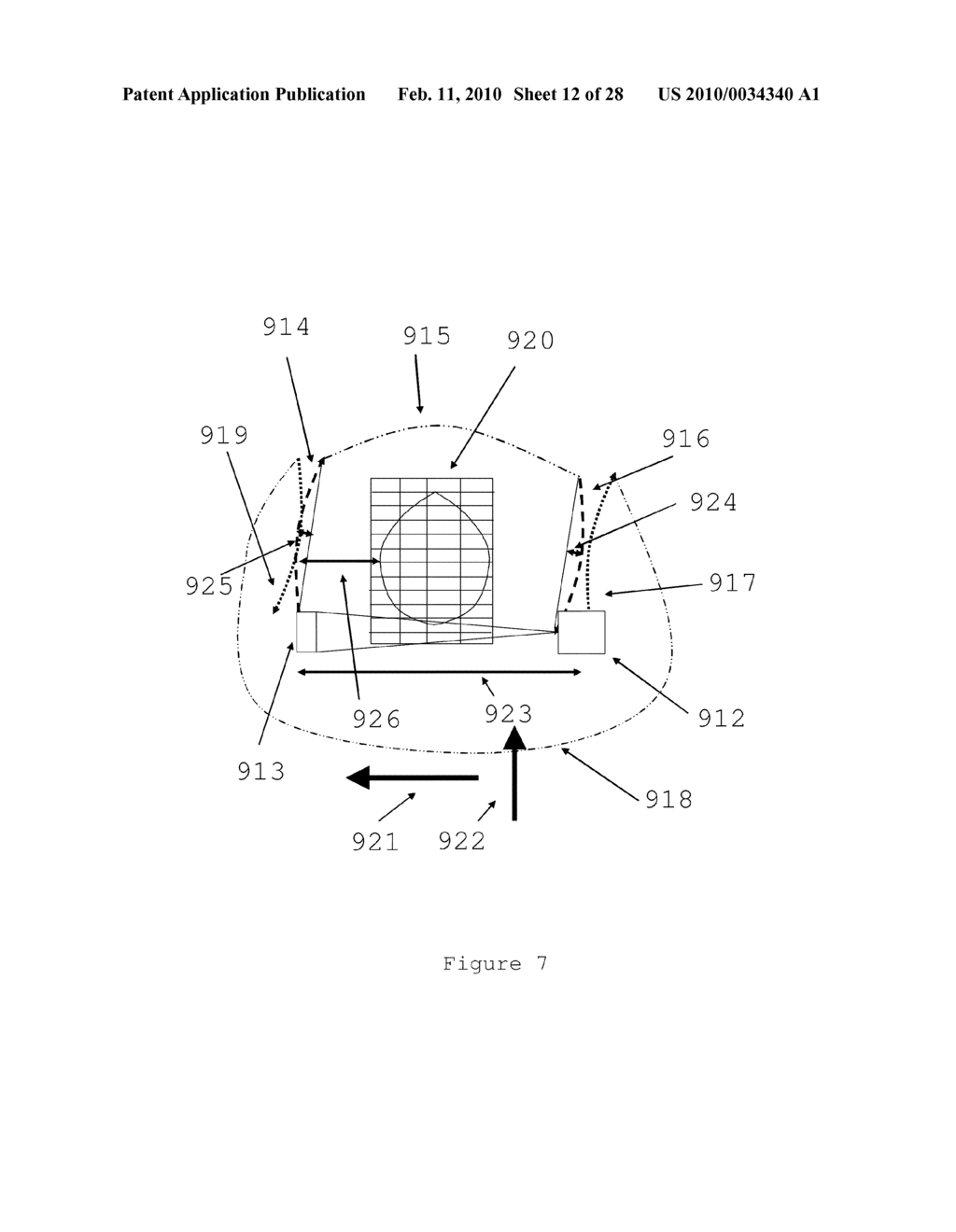 SINGLE SENSOR MULTI-FUNCTIONAL DENTAL EXTRA-ORAL X-RAY IMAGING SYSTEM AND METHOD - diagram, schematic, and image 13