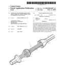 APPARATUS AND METHOD FOR SEALING SMALL TUBES OF A BLOWN-FIBER CABLE ON INSERTION INTO COLLAR diagram and image