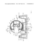 DIRECTION ADJUSTABLE CAMERA WITH MAGNETIC MOUNTING diagram and image