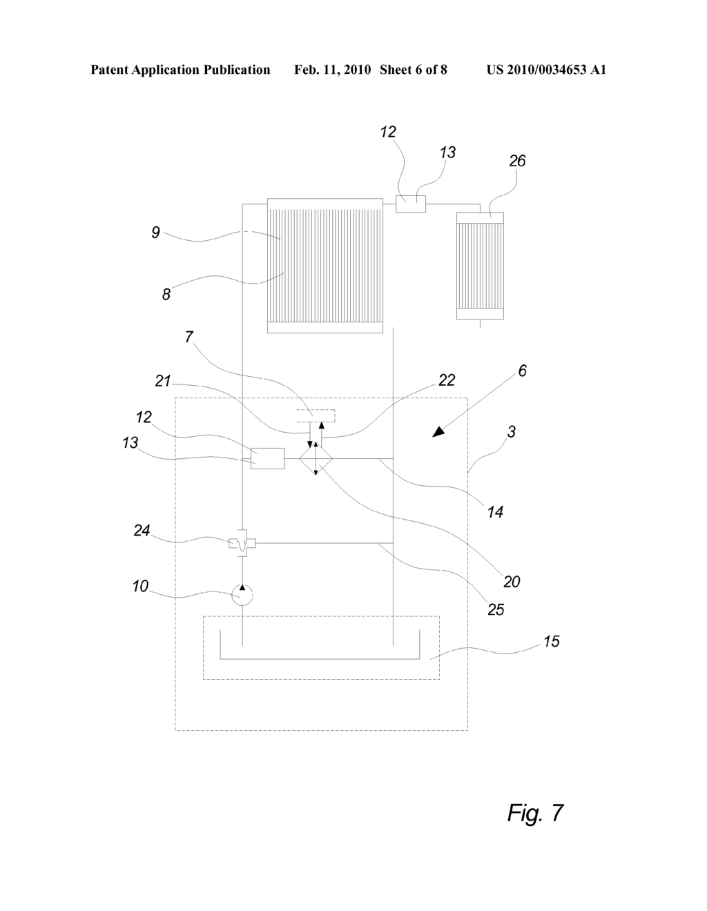 Wind Turbine, A Method For Controlling The Temperature Of Fluid Flowing In A First Temperature Control System Of A Wind Turbine And Use Thereof - diagram, schematic, and image 07