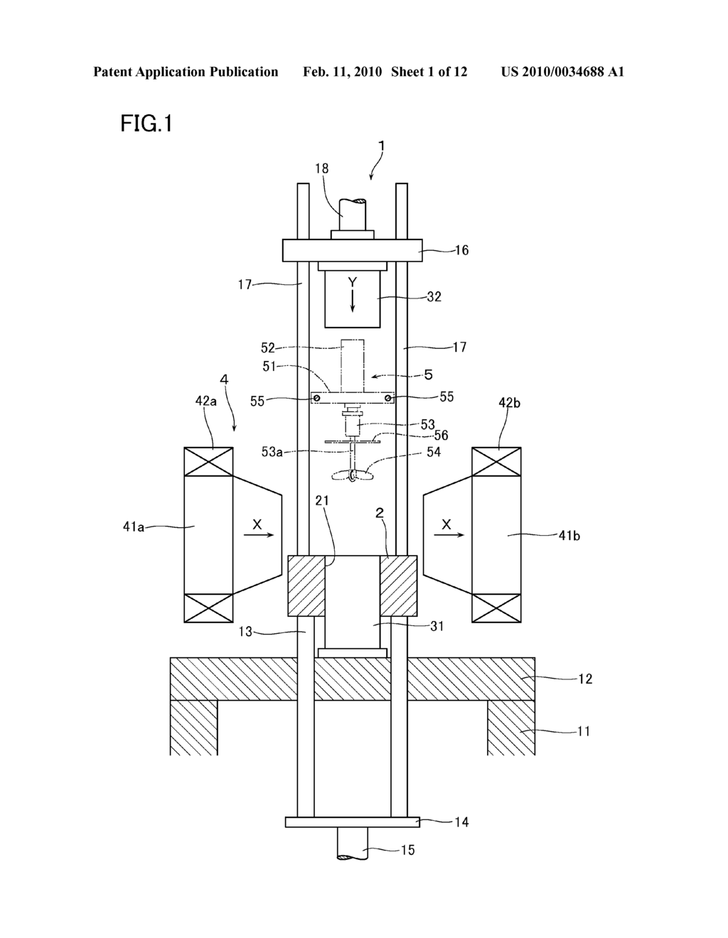 METHOD OF MANUFACTURING ORIENTED BODY, MOLDED BODY AND SINTERED BODY AS WELL AS METHOD OF MANUFACTURING PERMENANT MAGNET - diagram, schematic, and image 02