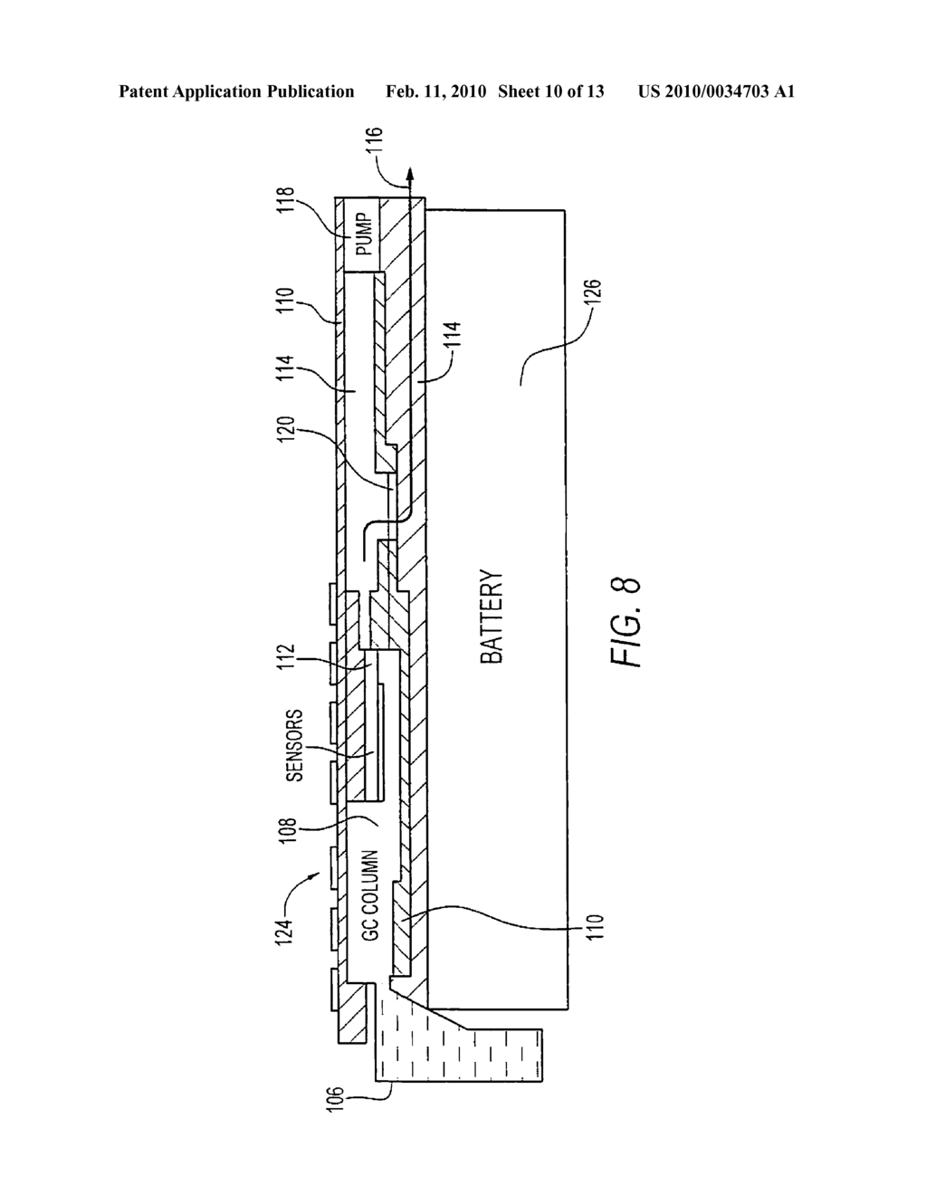 MICRO SCALE FLOW THROUGH SORBENT PLATE COLLECTION DEVICE - diagram, schematic, and image 11