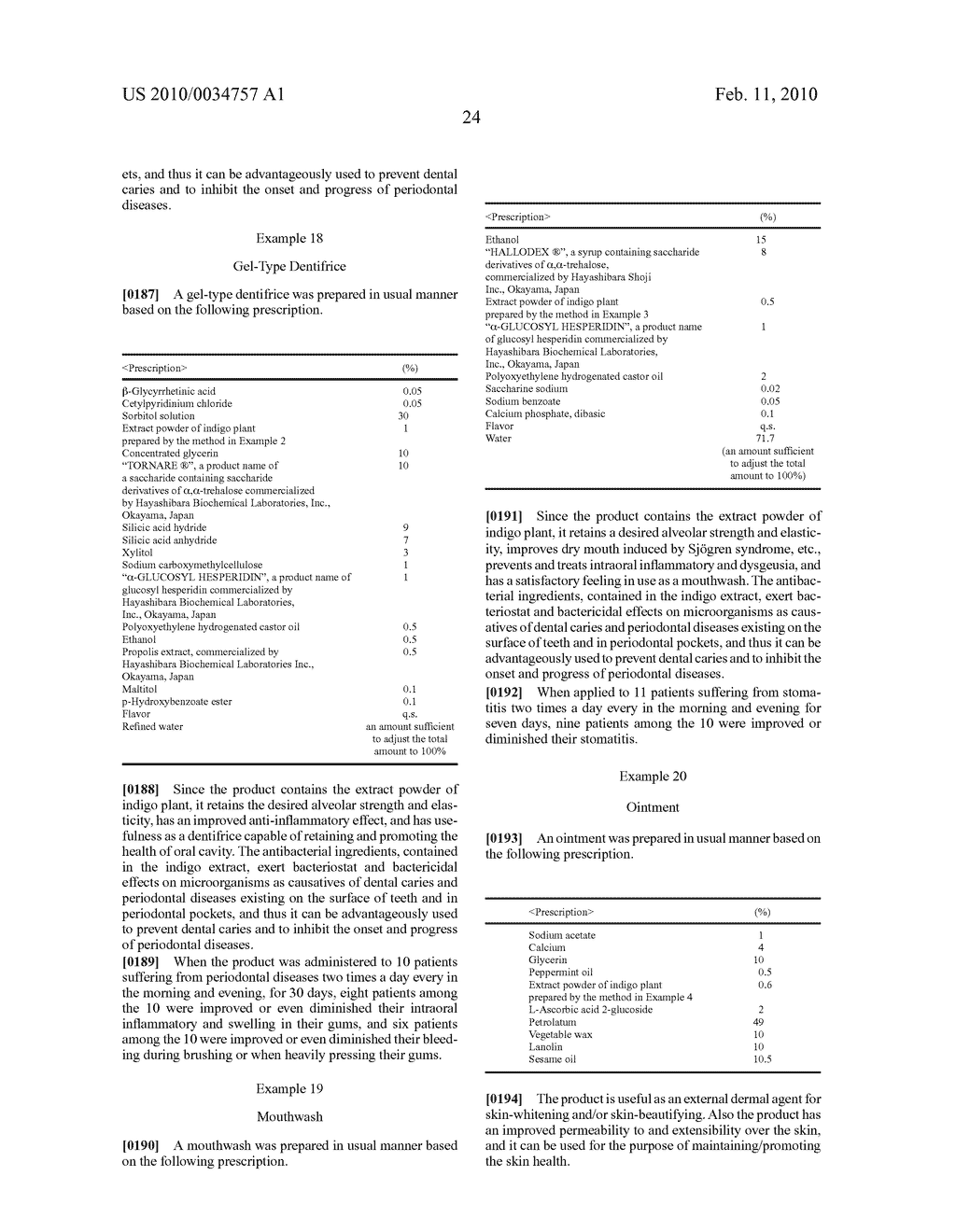 EXTRACT POWDER OF INDIGO PLANT, AND ITS PREPARATION AND USES - diagram, schematic, and image 27