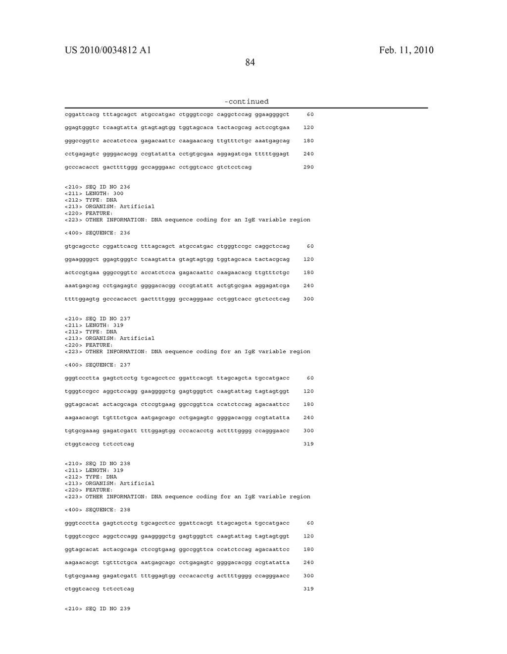 Antibodies Specific for BET V1 and Use Thereof in the Prevention and Treatment of BET V1- Induced Diseases - diagram, schematic, and image 124