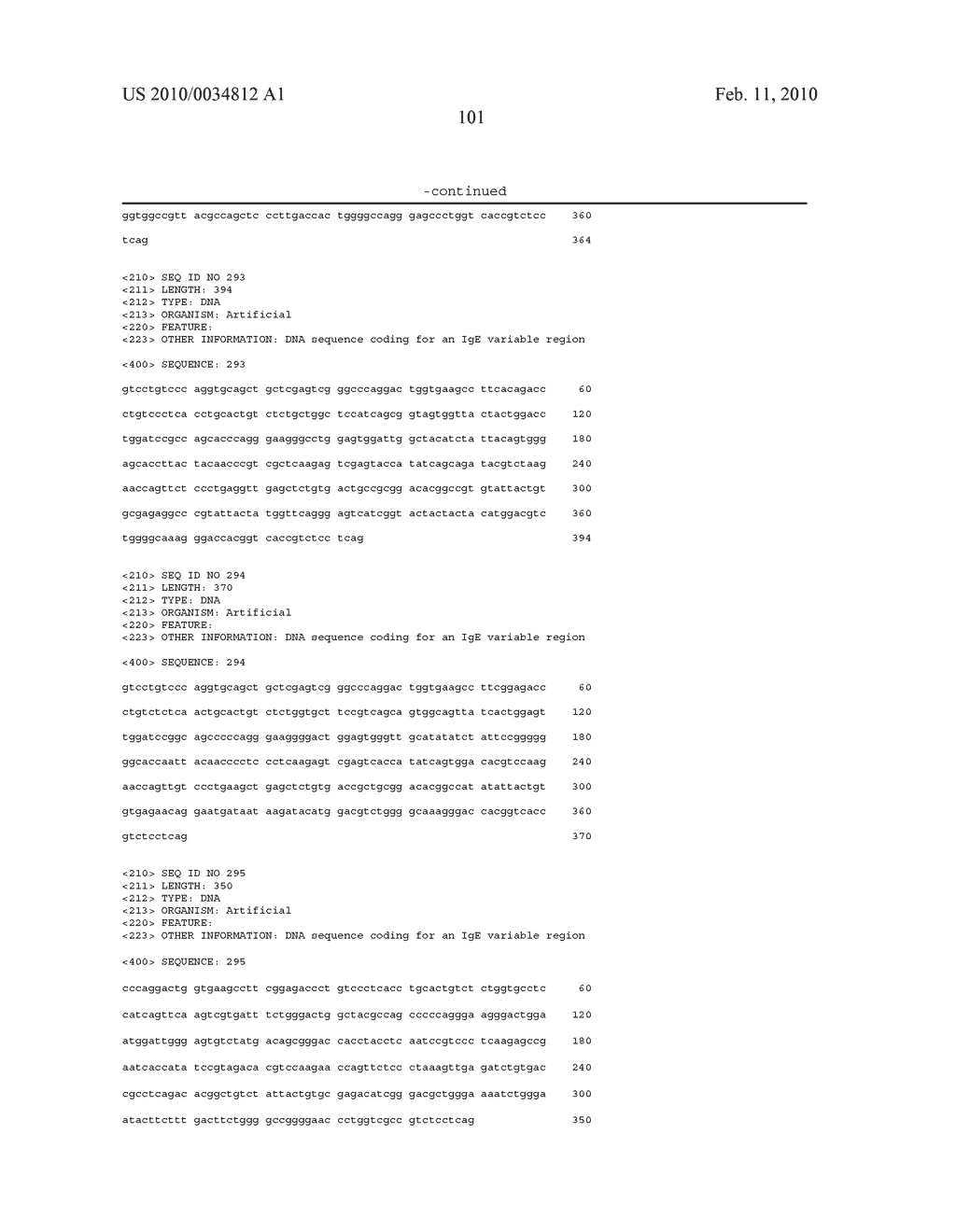 Antibodies Specific for BET V1 and Use Thereof in the Prevention and Treatment of BET V1- Induced Diseases - diagram, schematic, and image 141