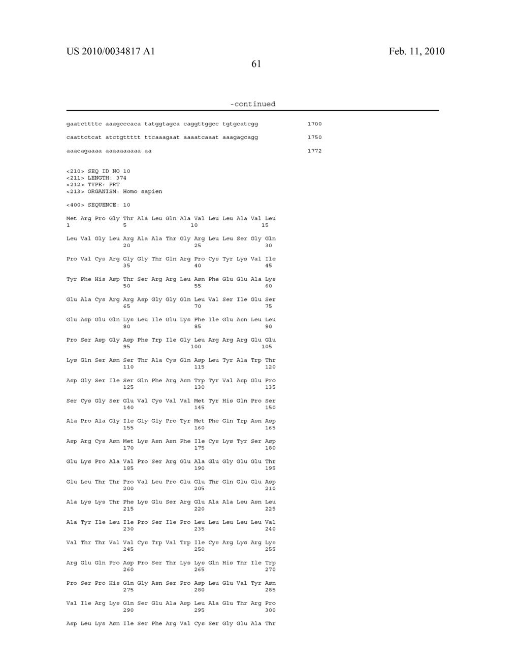 COMPOSITIONS AND METHODS FOR THE TREATMENT OF IMMUNE RELATED DISEASES - diagram, schematic, and image 109