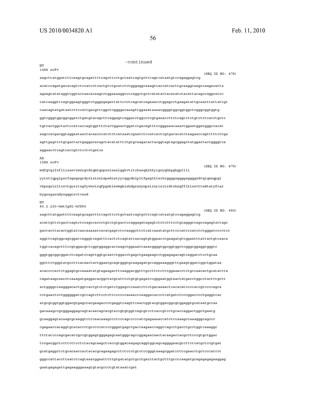 BINDING DOMAIN-IMMUNOGLOBULIN FUSION PROTEINS - diagram, schematic, and image 110