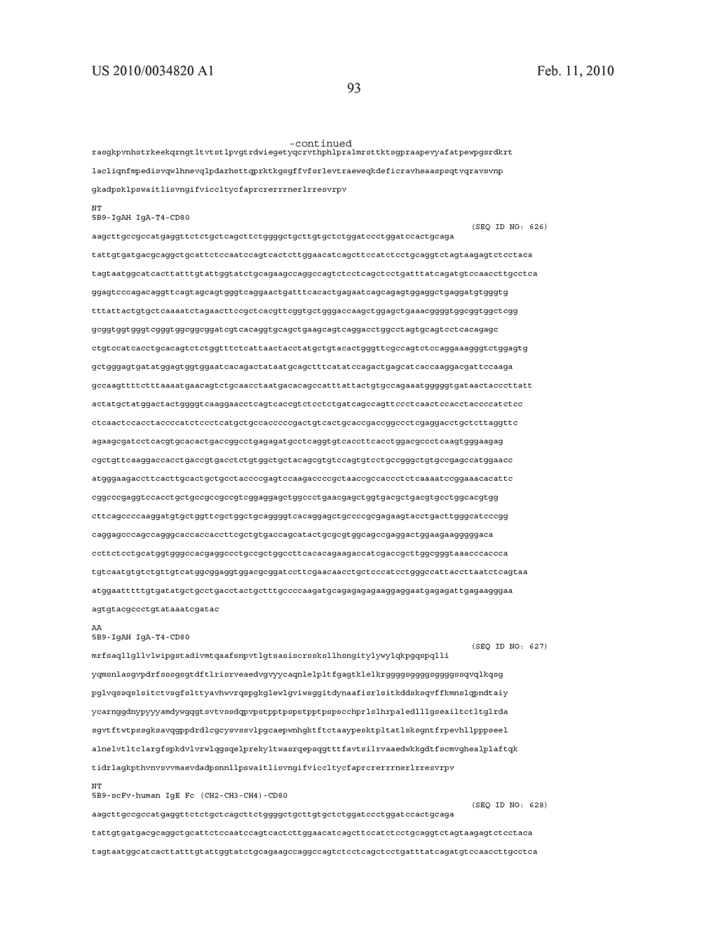 BINDING DOMAIN-IMMUNOGLOBULIN FUSION PROTEINS - diagram, schematic, and image 147