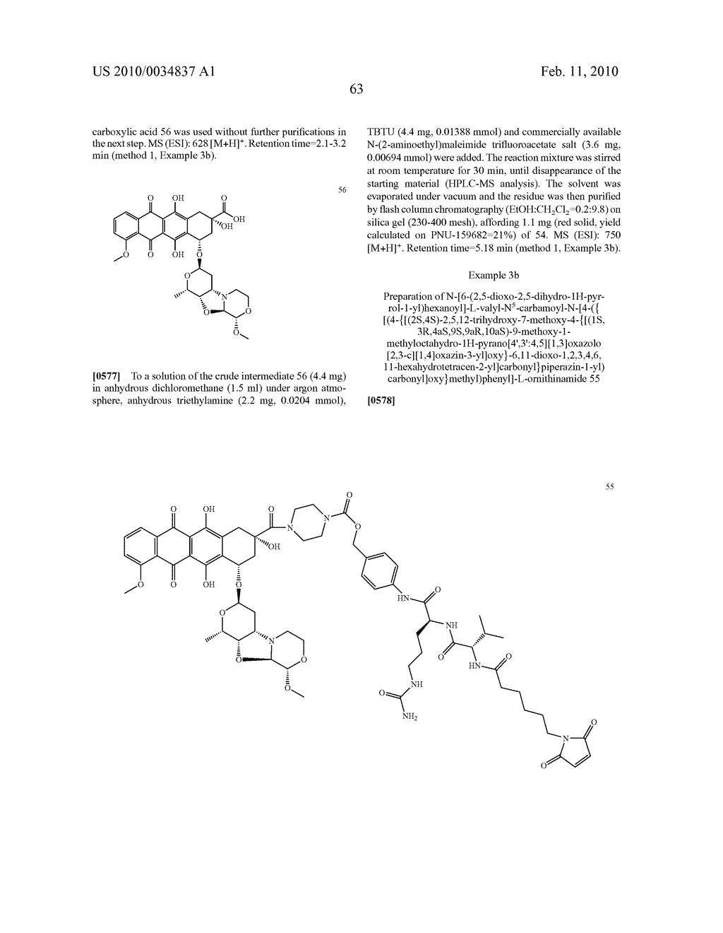ANTHRACYCLINE DERIVATIVE CONJUGATES, PROCESS FOR THEIR PREPARATION AND THEIR USE AS ANTITUMOR COMPOUNDS - diagram, schematic, and image 91