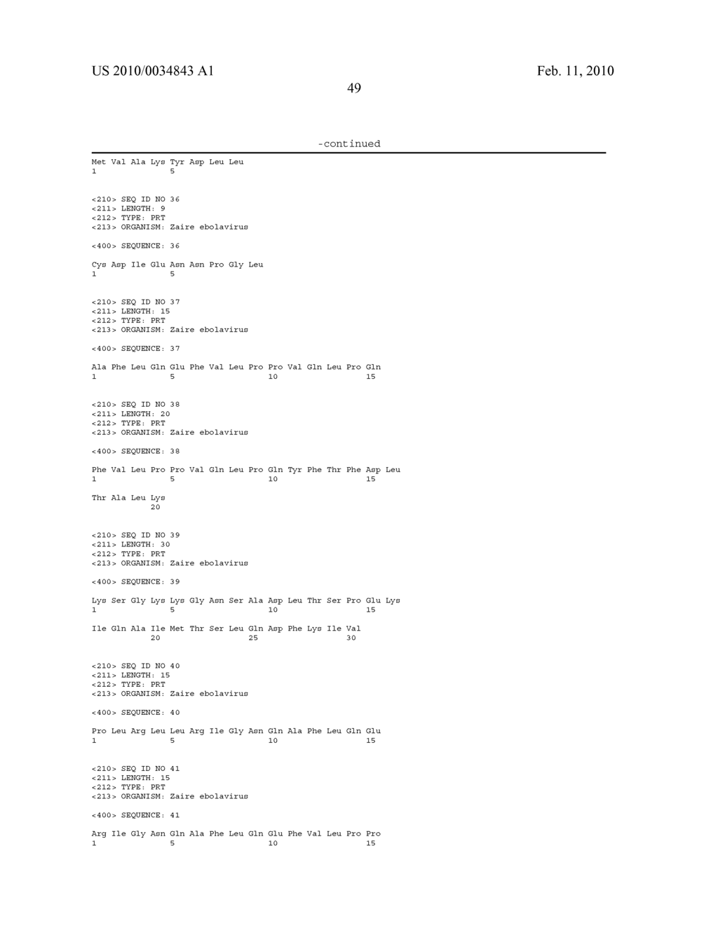 IMMUNOGENIC COMPOSITIONS AND VACCINES FOR EBOLA - diagram, schematic, and image 61