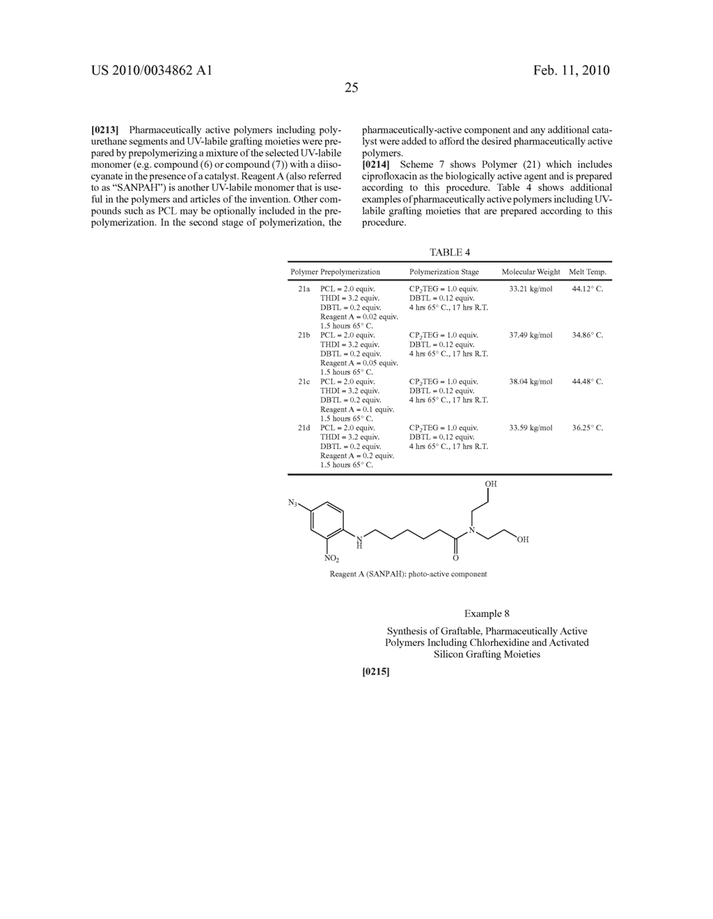 COVALENTLY GRAFTED PHARMACEUTICALLY ACTIVE POLYMERS - diagram, schematic, and image 36