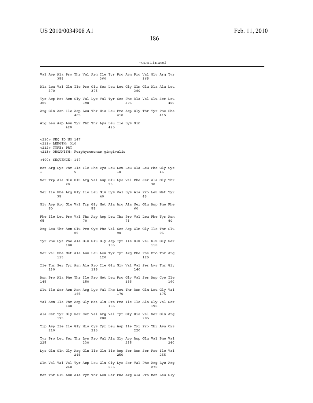 Porphyromonas gingivalis polypeptides and nucleotides - diagram, schematic, and image 187