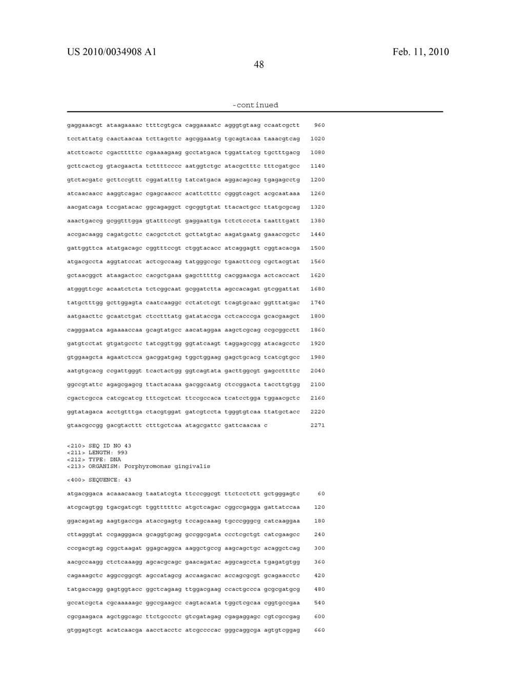 Porphyromonas gingivalis polypeptides and nucleotides - diagram, schematic, and image 49