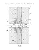 Melt Transfer Components for a Stack Molding System diagram and image