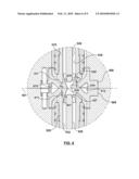 Melt Transfer Components for a Stack Molding System diagram and image