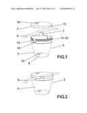 System for the Individual Packaging of Peaches and Other Fruits and Vegetables Having A Suitable Shape diagram and image