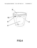 System for the Individual Packaging of Peaches and Other Fruits and Vegetables Having A Suitable Shape diagram and image