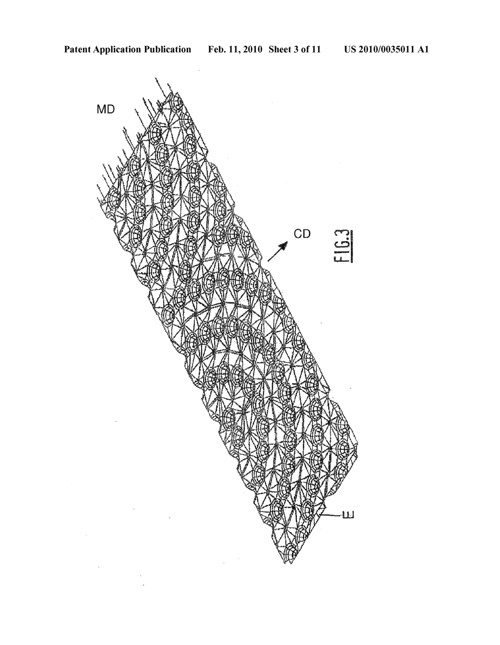 ABSORBENT SHEET WITH UNIQUE EMBOSSING PATTERN - diagram, schematic, and image 04