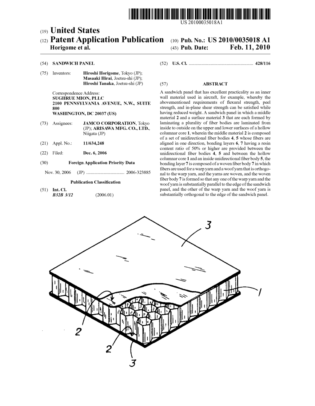 Sandwich panel - diagram, schematic, and image 01