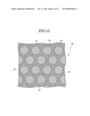 HOLLOW STRUCTURE FORMING SUBSTRATE, METHOD OF PRODUCING HOLLOW STRUCTURE FORMING SUBSTRATE, AND METHOD OF PRODUCING HOLLOW STRUCTURE USING HOLLOW STRUCTURE FORMING SUBSTRATE diagram and image