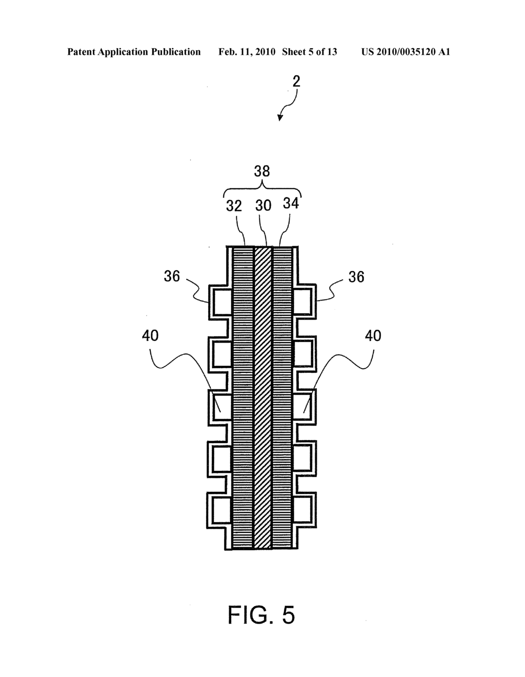 FUEL CELL SEPARATOR, MANUFACTURING METHOD OF THE FUEL CELL SEPARATOR, AND FUEL CELL - diagram, schematic, and image 06