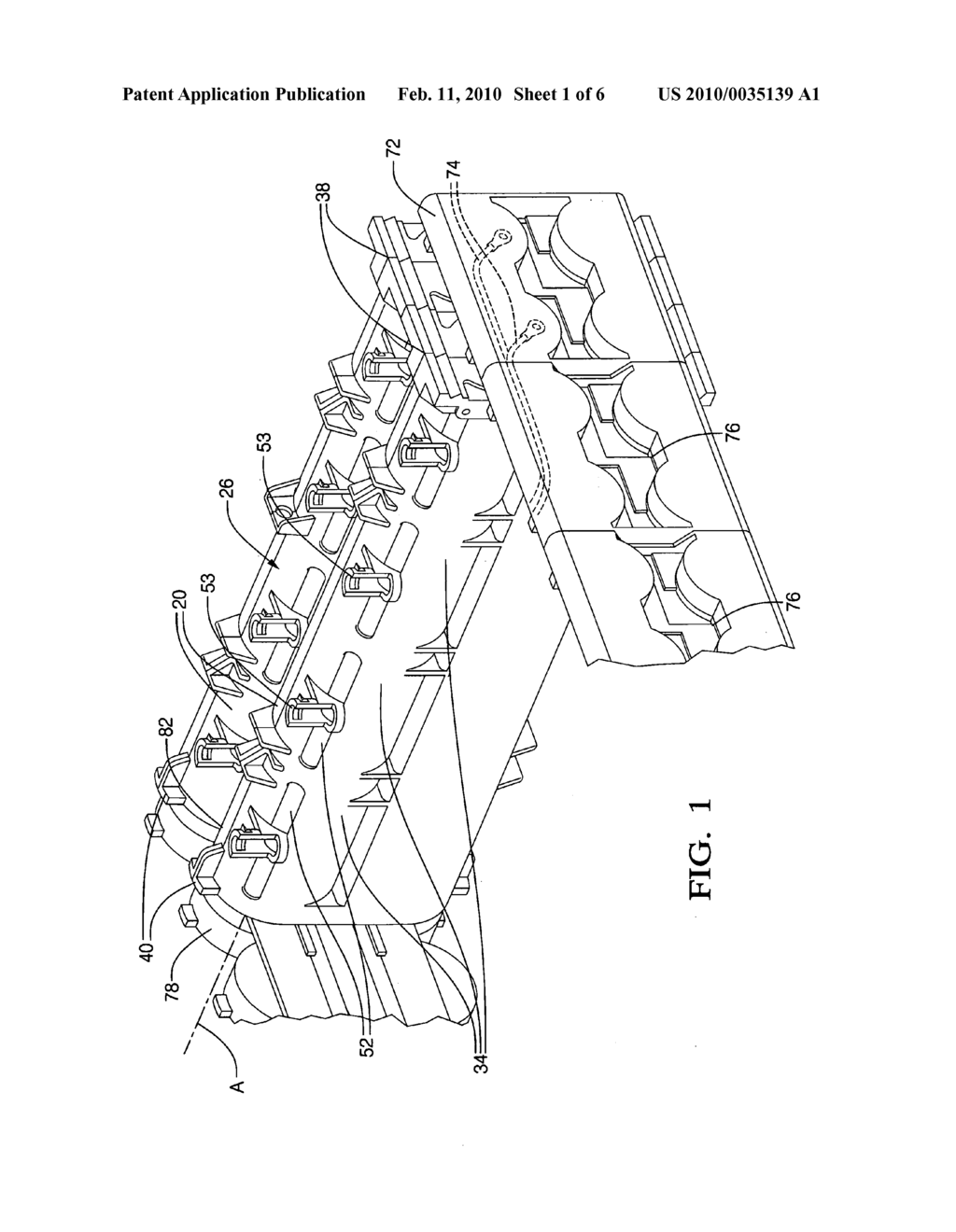 Low thermal spread battery module - diagram, schematic, and image 02