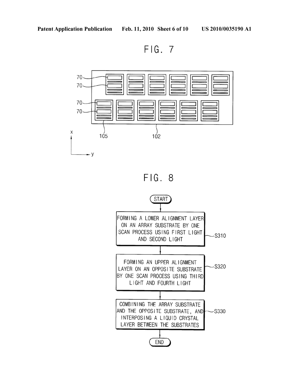 METHOD OF FORMING AN ALIGNMENT LAYER, AND APPARATUS FOR FORMING THE ALIGNMENT LAYER - diagram, schematic, and image 07