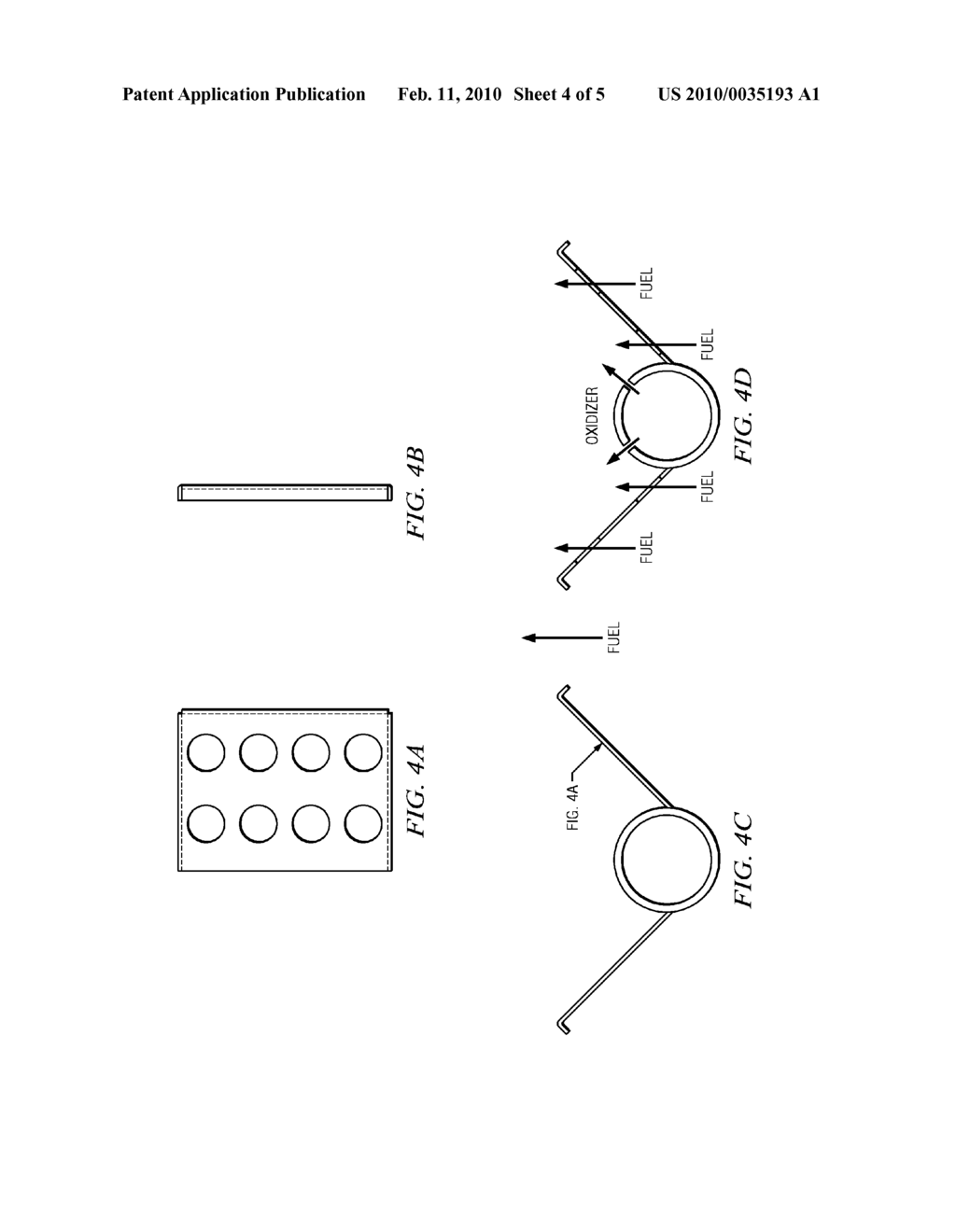 Method and system for fuel gas combustion, and burner for use therein - diagram, schematic, and image 05