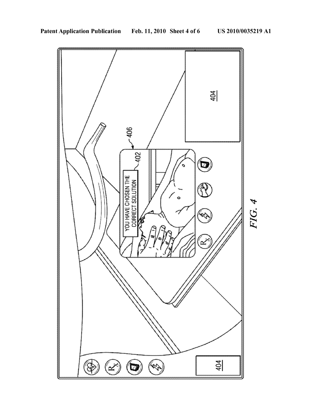 TRAINING SYSTEM UTILIZING SIMULATED ENVIRONMENT - diagram, schematic, and image 05