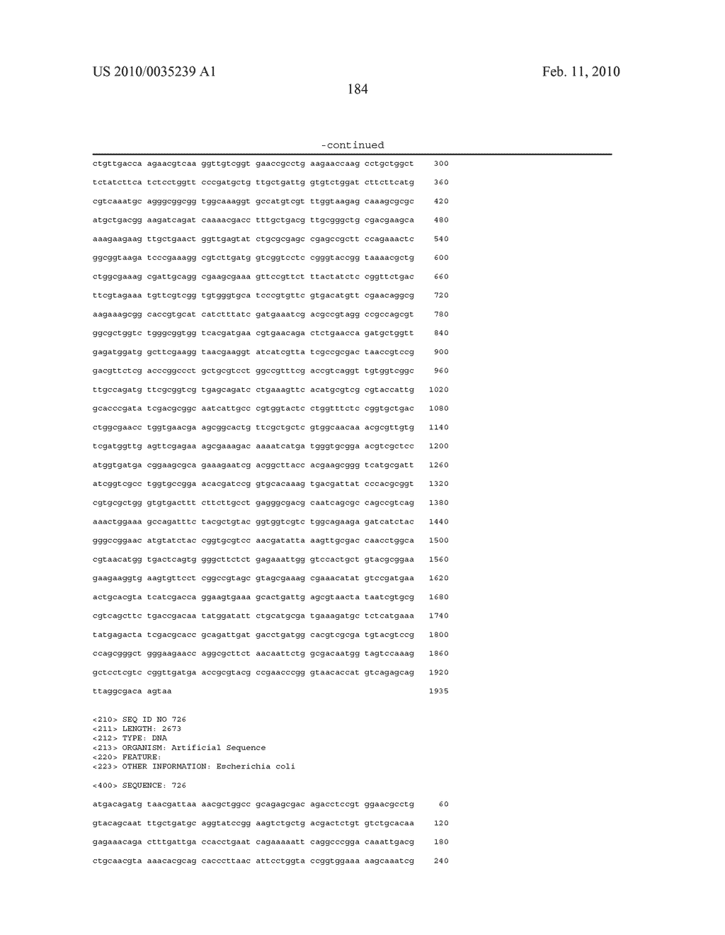 Compositions for use in identification of bacteria - diagram, schematic, and image 193