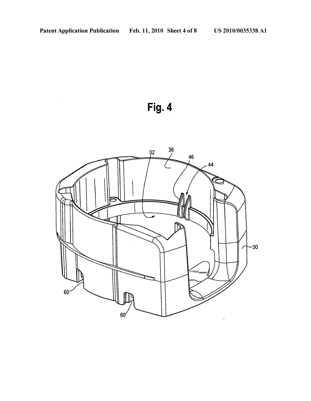 Holder for culture plates with de-nesting feature - diagram, schematic, and image 05