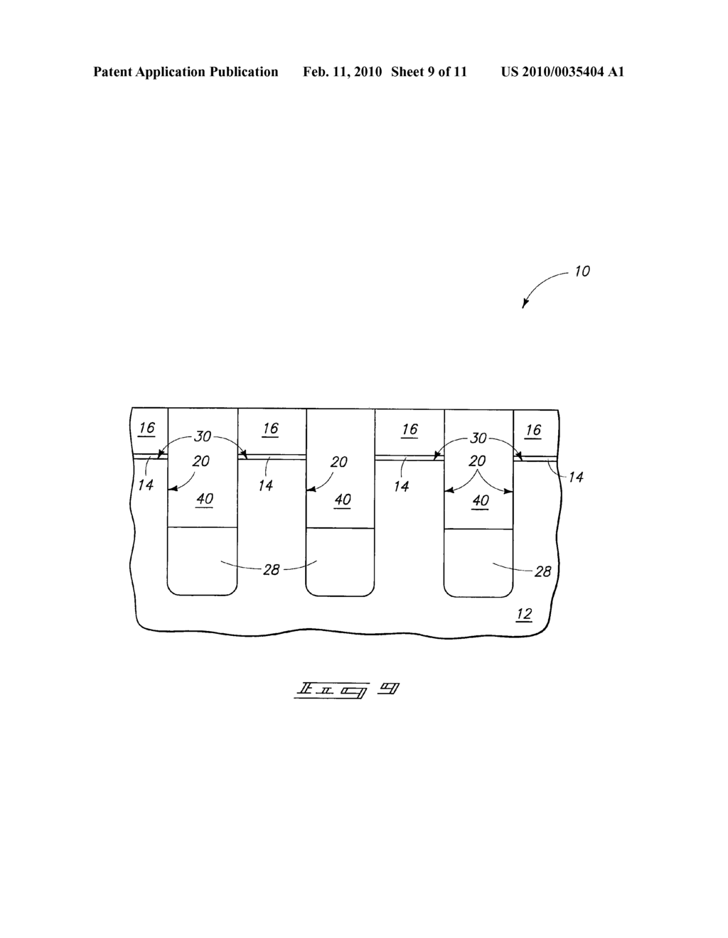 Methods of Forming Trench Isolation and Methods of Forming Arrays of FLASH Memory Cells - diagram, schematic, and image 10