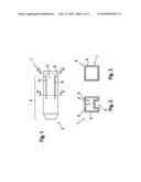 Contact Element Having a Snap-On Lance for a Plug Connector diagram and image