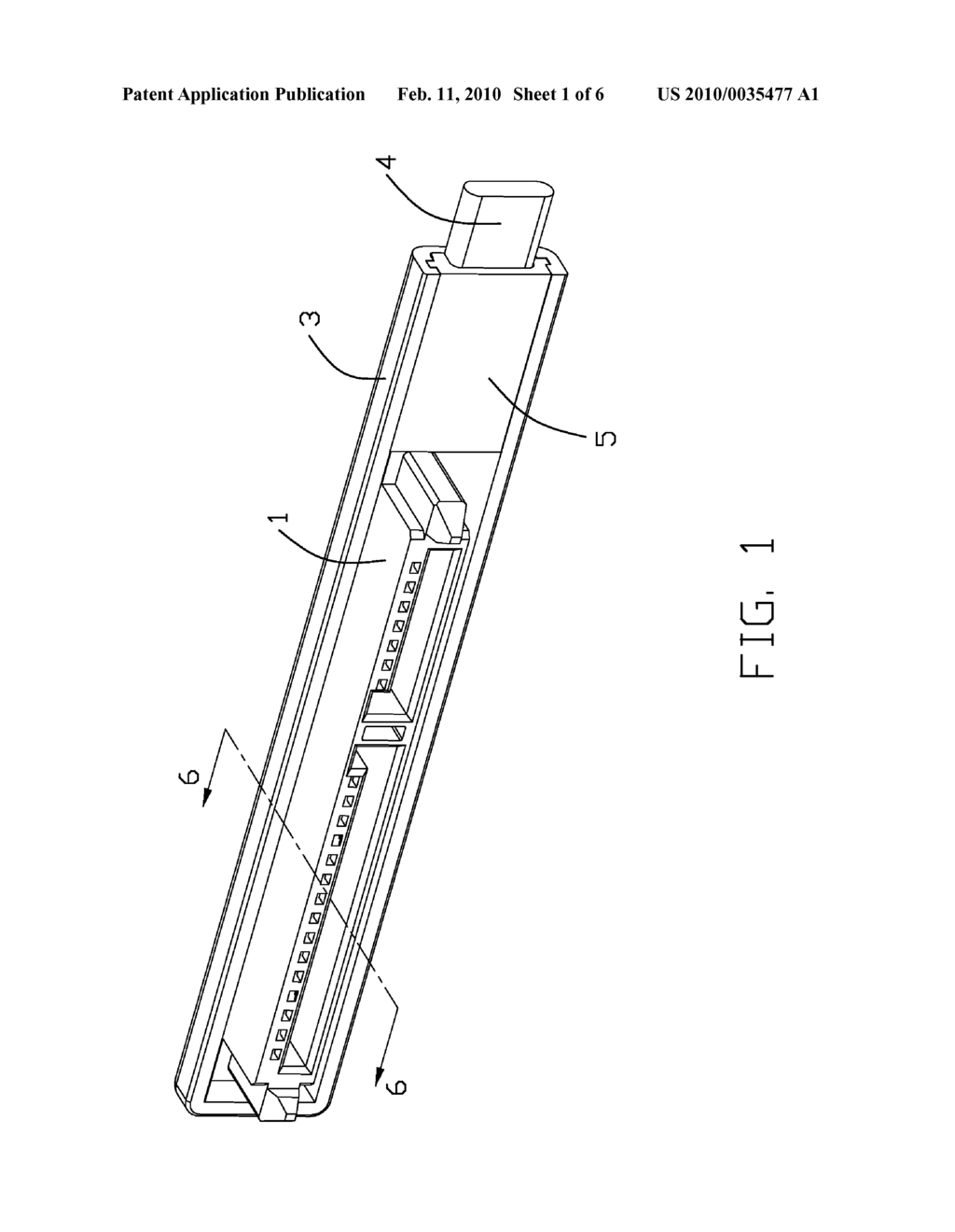 LOW PROFILE CONNECTOR FOR CONNECTING WITH CABLE - diagram, schematic, and image 02