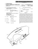 AIR CONDITIONING DEVICE FOR A VEHICLE COMPRISING A NETWORK OF DE-ICING DUCTS diagram and image