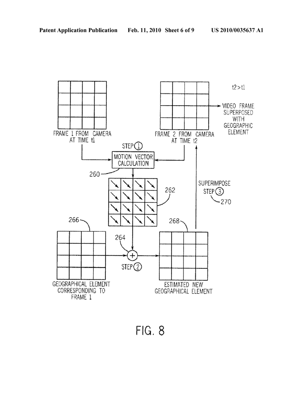 DISPLAYING IMAGE DATA AND GEOGRAPHIC ELEMENT DATA - diagram, schematic, and image 07