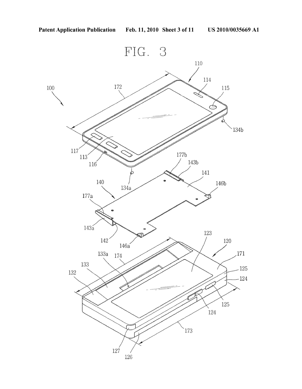 SLIDE TYPE MOBILE TERMINAL WITH TILTABLE SLIDE MODULE - diagram, schematic, and image 04