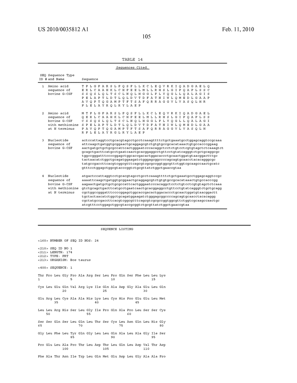 Modified Bovine G-CSF Polypeptides And Their Uses - diagram, schematic, and image 129