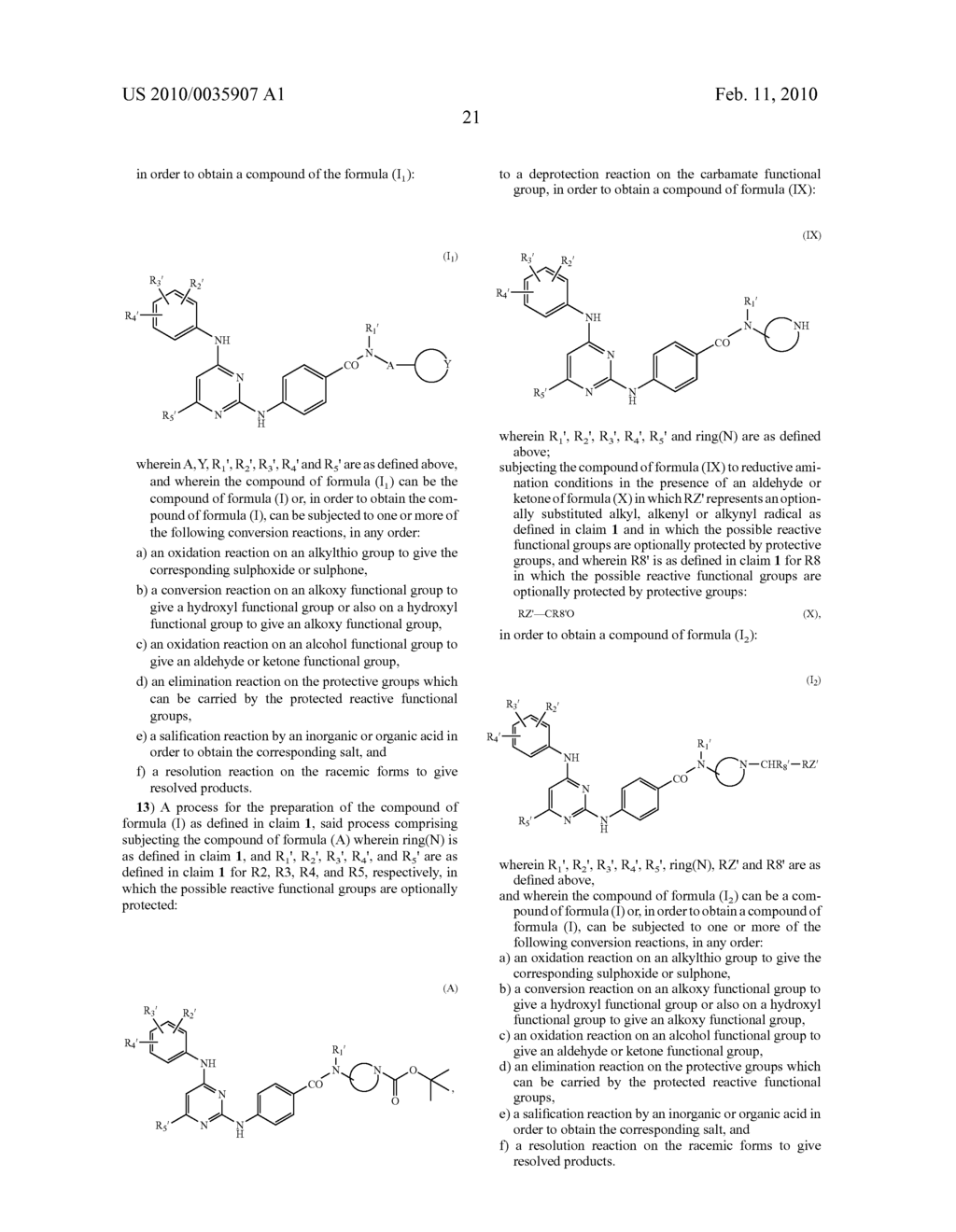 NEW 2,4-DIANILINOPYRIMIDINES, PREPARATION THEREOF AS DRUGS, PHARMACEUTICAL COMPOSITIONS AND USE THEREOF ESSENTIALLY AS IKK INHIBITORS - diagram, schematic, and image 22