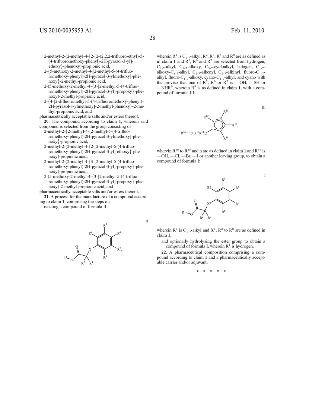 Pyrazole Phenyl Derivatives - diagram, schematic, and image 29