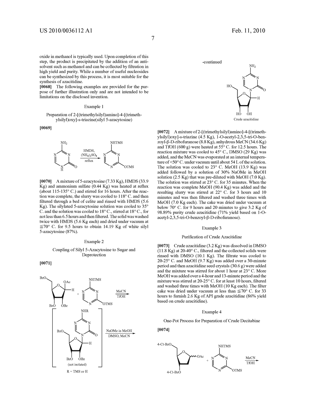 Process for Making 5-Azacytosine Nucleosides and Their Derivatives - diagram, schematic, and image 08