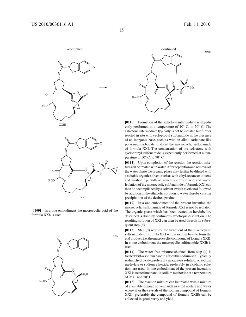 Process for the preparation of a macrocycle - diagram, schematic, and image 16