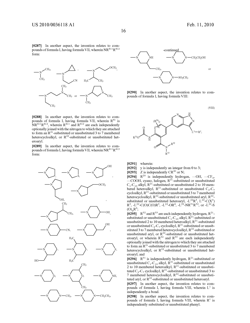 Fused Ring Heterocycle Kinase Modulators - diagram, schematic, and image 19