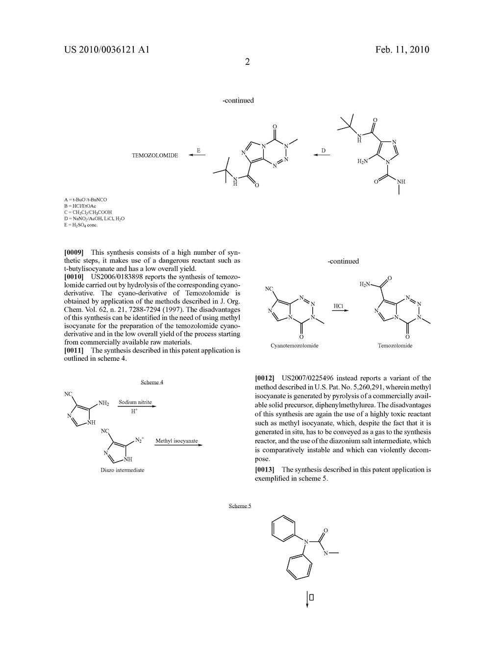 Process for preparing temozolomide - diagram, schematic, and image 03