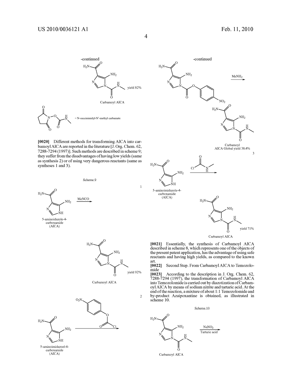 Process for preparing temozolomide - diagram, schematic, and image 05