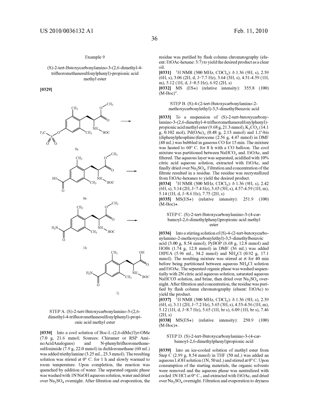 PROCESS FOR THE PREPARATION OF OPIOD MODULATORS - diagram, schematic, and image 37