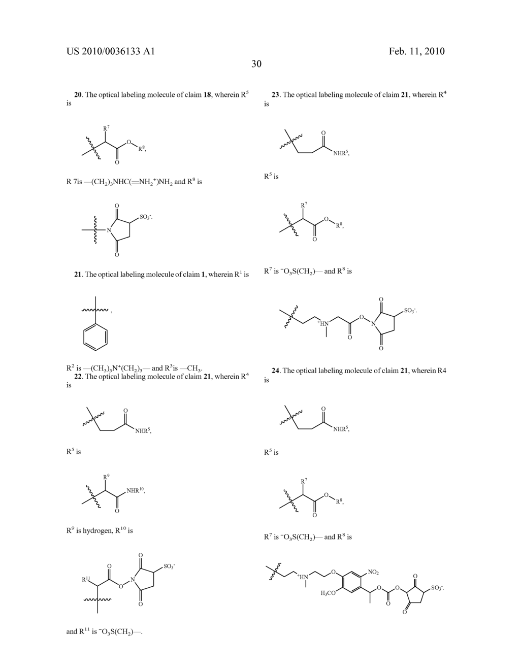 NOVEL ZWITTERIONIC DYES FOR LABELING IN PROTEOMIC AND OTHER BIOLOGICAL ANALYSES - diagram, schematic, and image 47