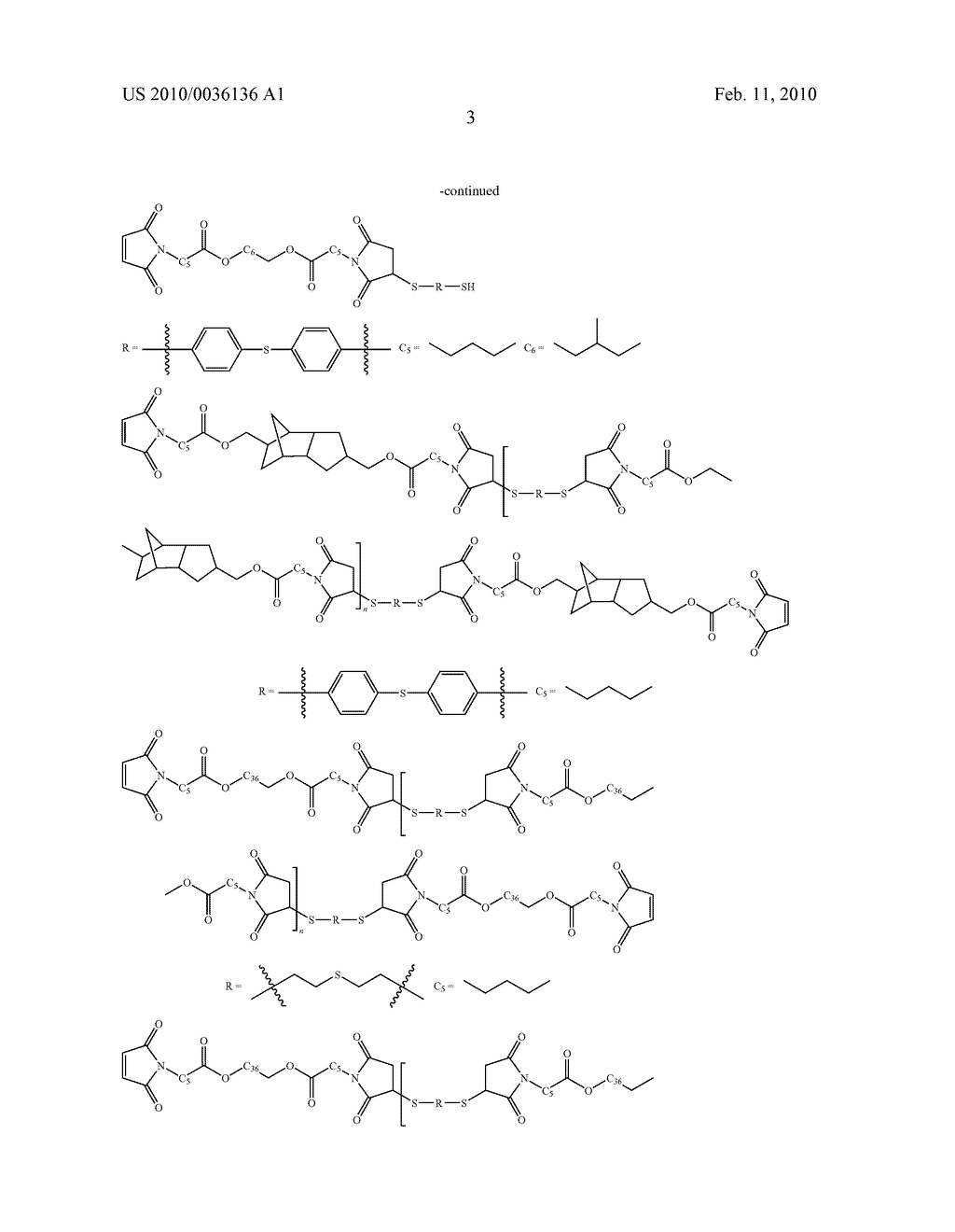 Maleimide Containing Ester and Sulfide Functionalities - diagram, schematic, and image 04