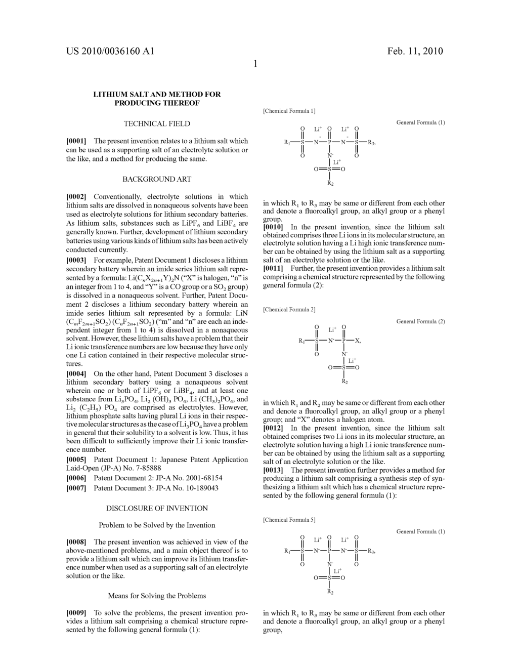 LITHIUM SALT AND METHOD FOR PRODUCING THEREOF - diagram, schematic, and image 07